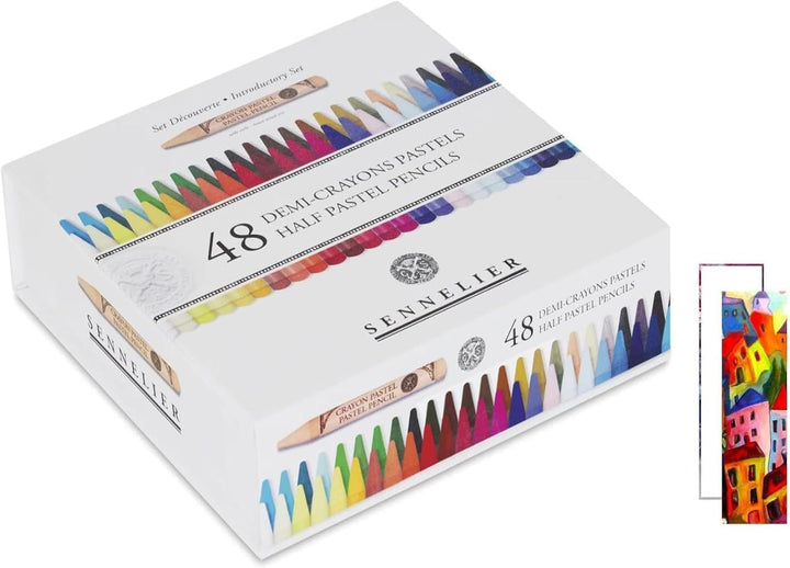 Sennelier Set of 48 Assorted Half Size Pastel Pencils