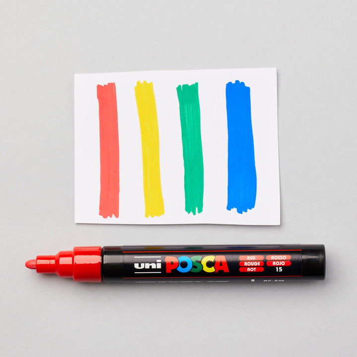 POSCA PC5BR Paint Markers Assorted 4 Pack