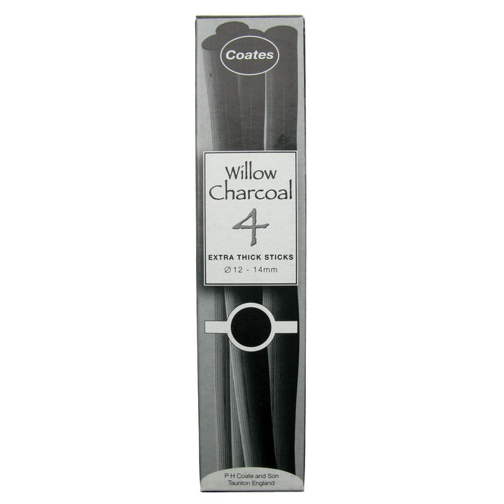 Coates Willow Charcoal Extra Thick (Box 4)