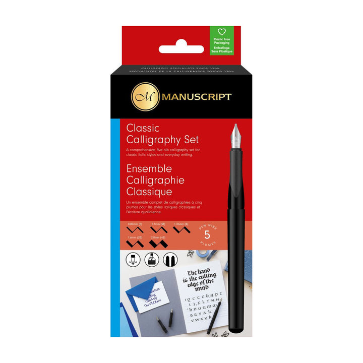 Manuscript Classic Calligraphy Set - 5 Nib
