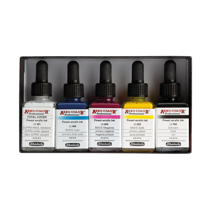 Schmincke Aero Colour Ink 5 Set