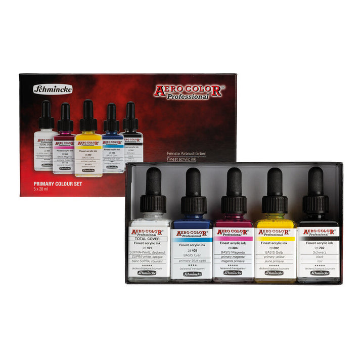 Schmincke Aero Colour Ink 5 Set