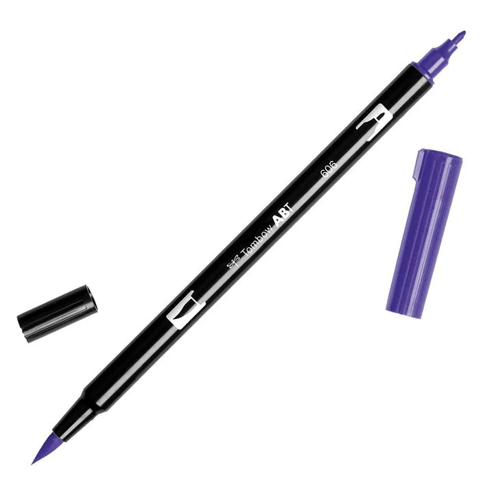 Violet 606 Tombow Dual Brush Pen