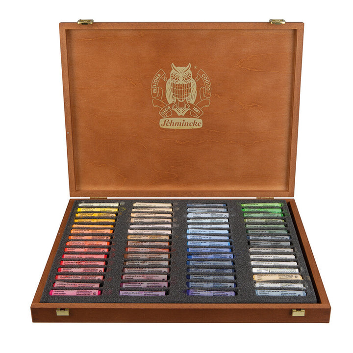 Schmincke Wooden Pastel Set 60