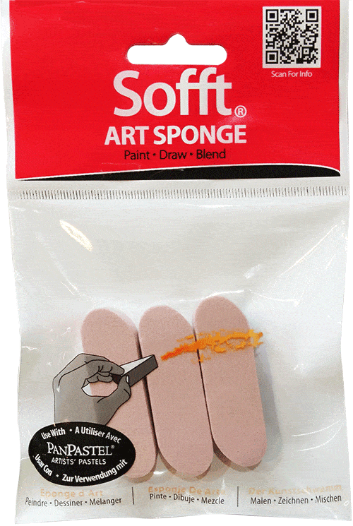 Sofft Art Sponge 61021 Round Pkt 3