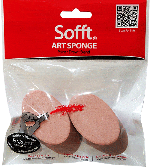 Sofft Art Sponge 61030 Round Pkt 2