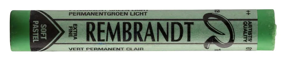 618.5 Perm Green Lt Rembrandt Soft Pastel