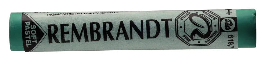 619.7 Perm Green Dp Rembrandt Soft Pastel