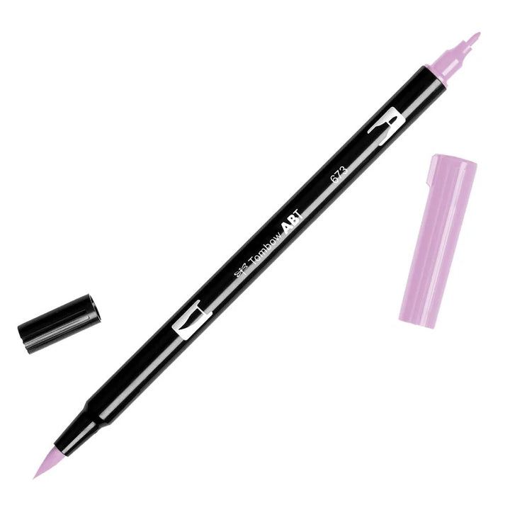 Orchid 673 Tombow Dual Brush Pen