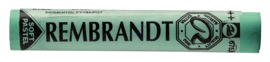 675.8 Phthalo Green Rembrandt Soft Pastel