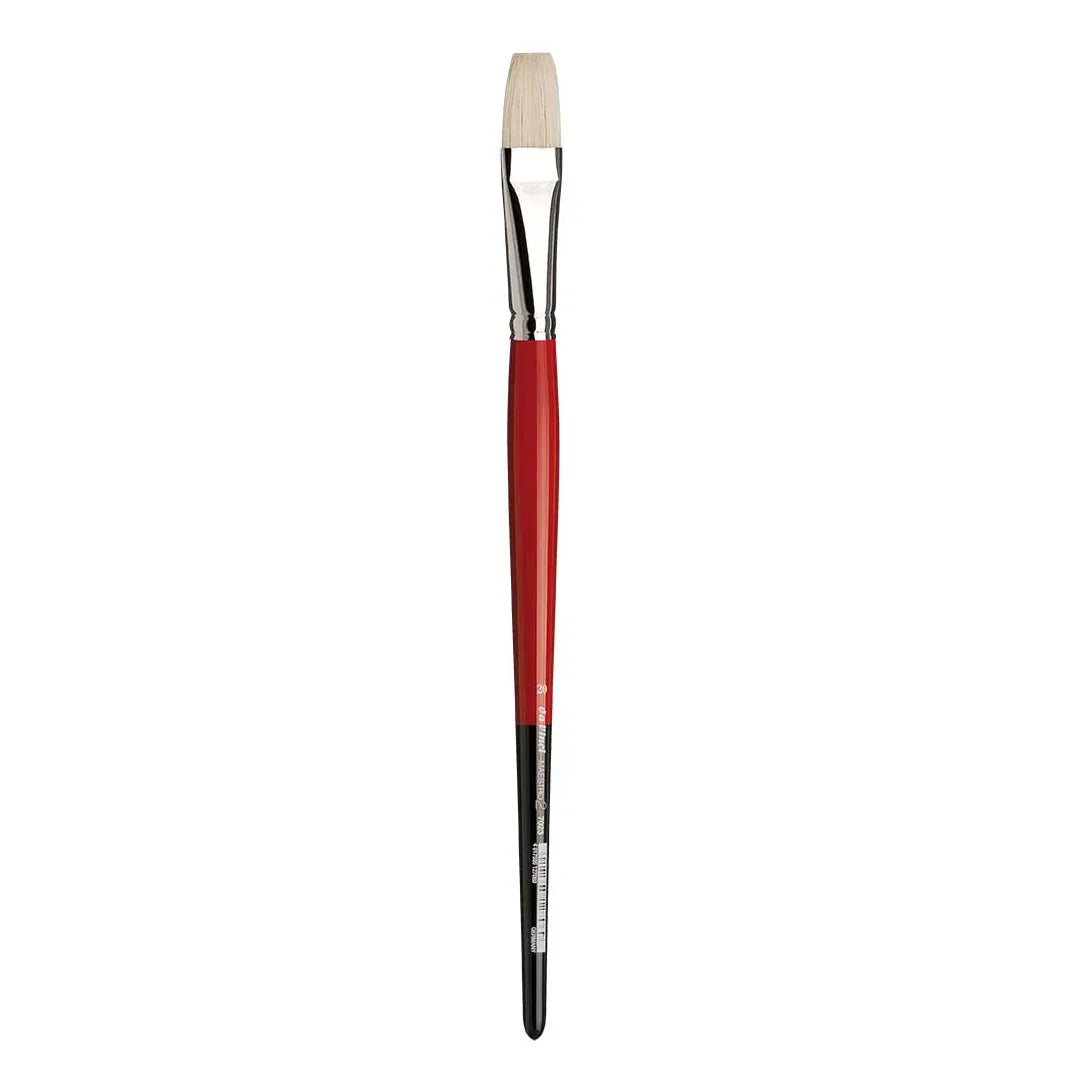7023 Da Vinci MAESTRO2 Flat Hog Hair