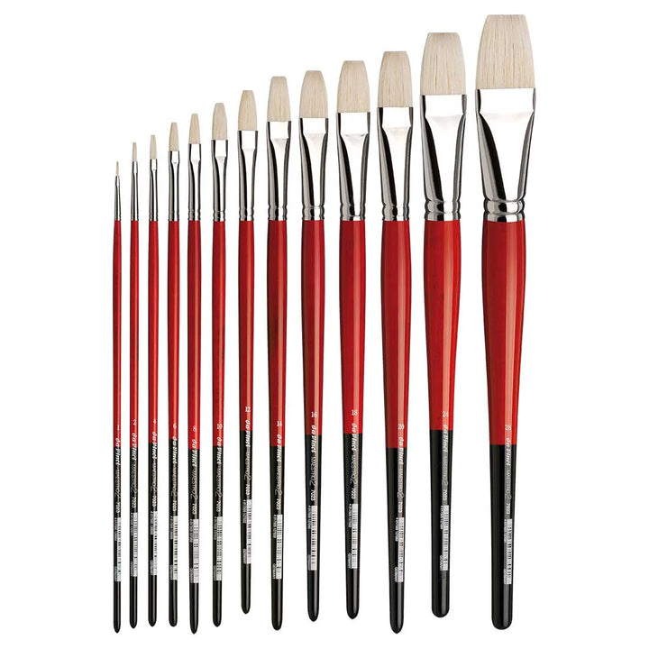 7023 Da Vinci MAESTRO2 Flat Hog Hair