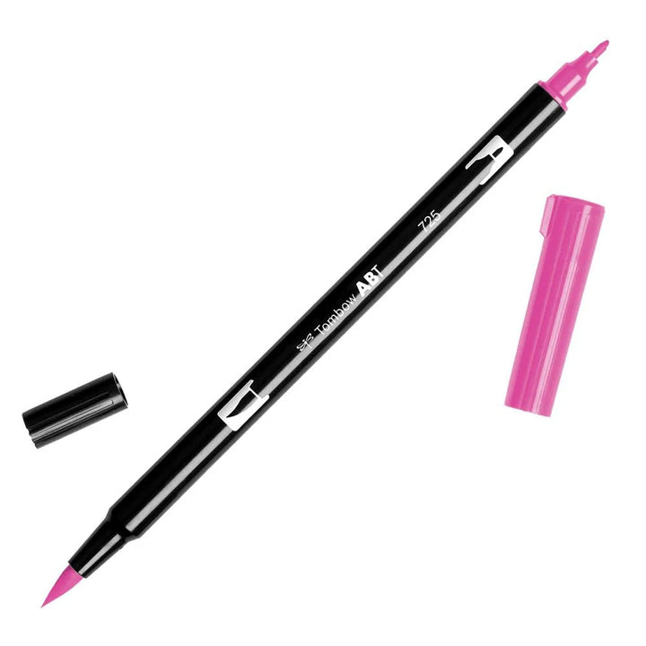 Rhodamine Red 725 Tombow Dual Brush Pen