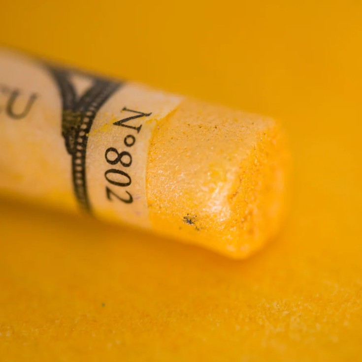 802 Iridescent Deep Yellow Sennelier Extra Soft Pastel