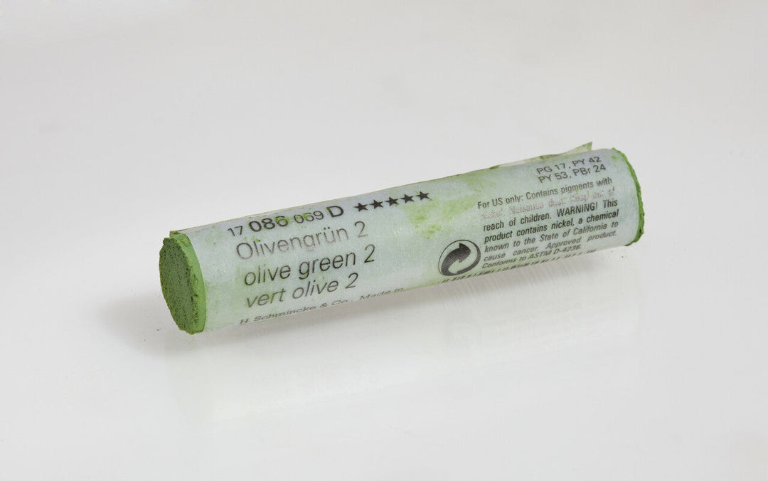 086 B Olive Green 2 Schmincke Pastel