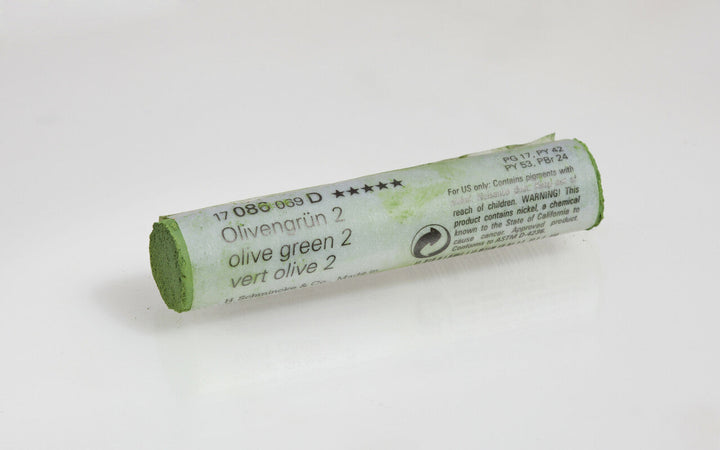 086 B Olive Green 2 Schmincke Pastel
