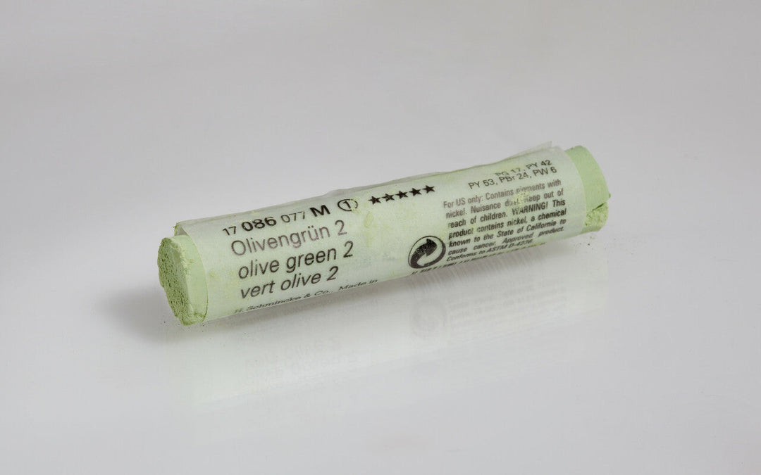 086 B Olive Green 2 Schmincke Pastel