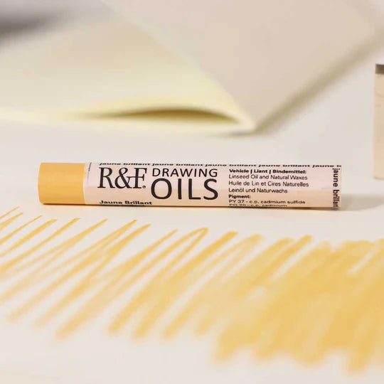 3115 Jaune Brillant R&amp;F Drawing Oil 12ml