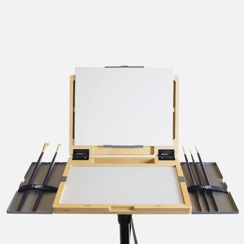 u.go Plein Air | Anywhere Metal Side Tray (4" x 8")