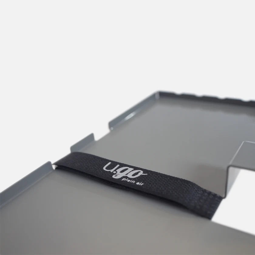 u.go Plein Air | Anywhere Metal Side Tray (4" x 8")