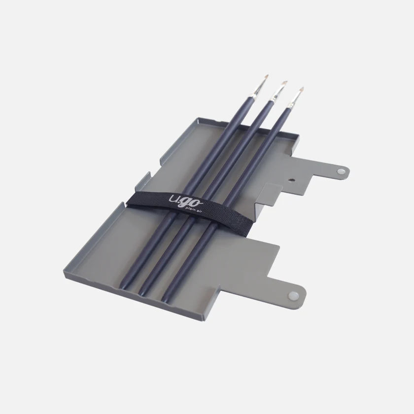 u.go Plein Air | Anywhere Metal Side Tray (4" x 8")