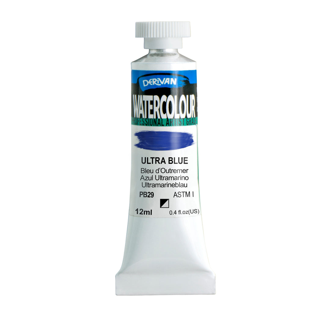 Ultra Blue Derivan Watercolour
