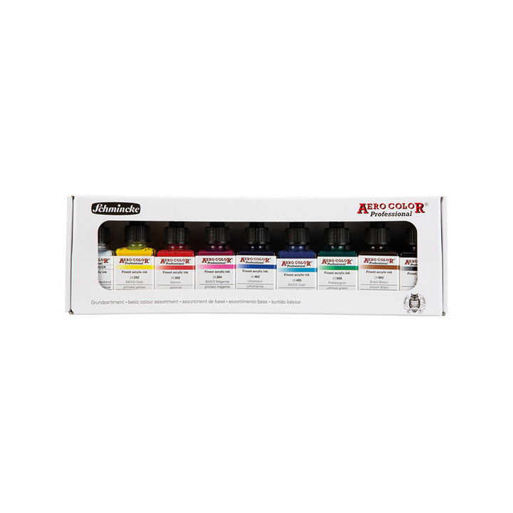 Schmincke Aero Colour Ink 9 Set