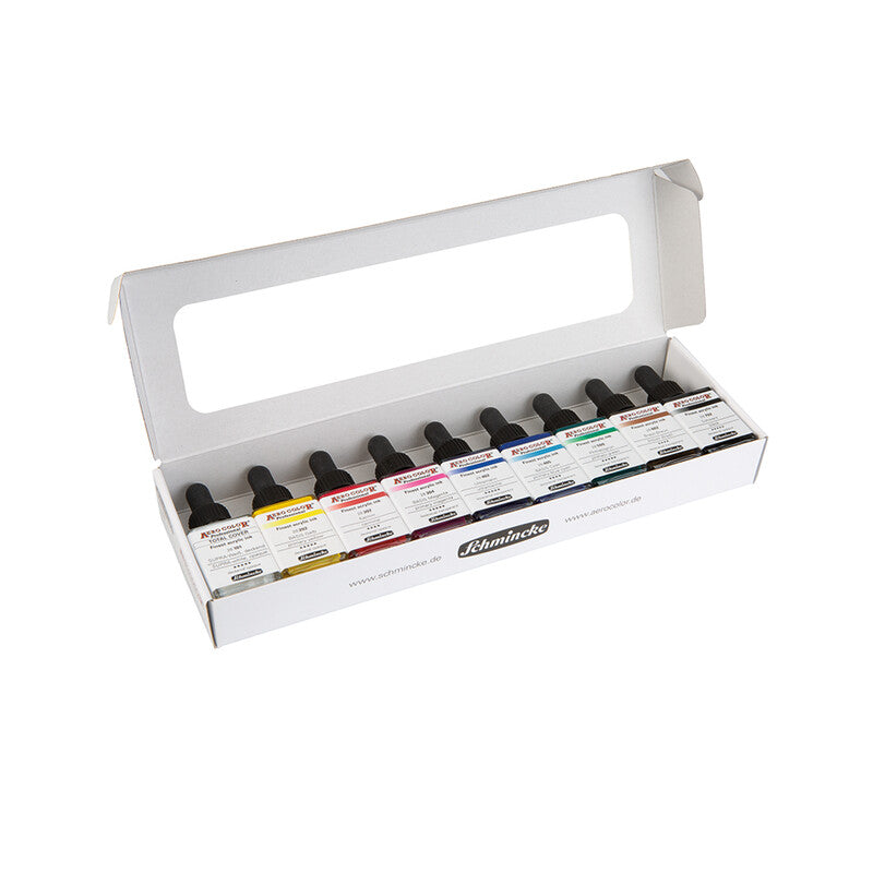 Schmincke Aero Colour Ink 9 Set