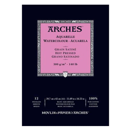 Arches Watercolour Pad 300gsm