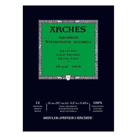 Arches Watercolour Pad 300gsm
