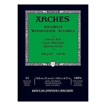 Arches Watercolour Pad 300gsm
