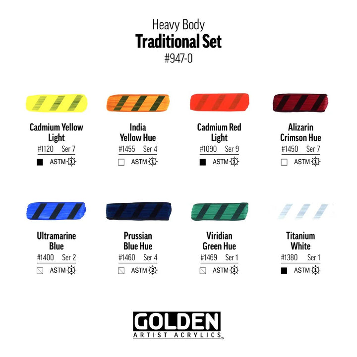 GOLDEN HEAVY BODY TRADITIONAL SET