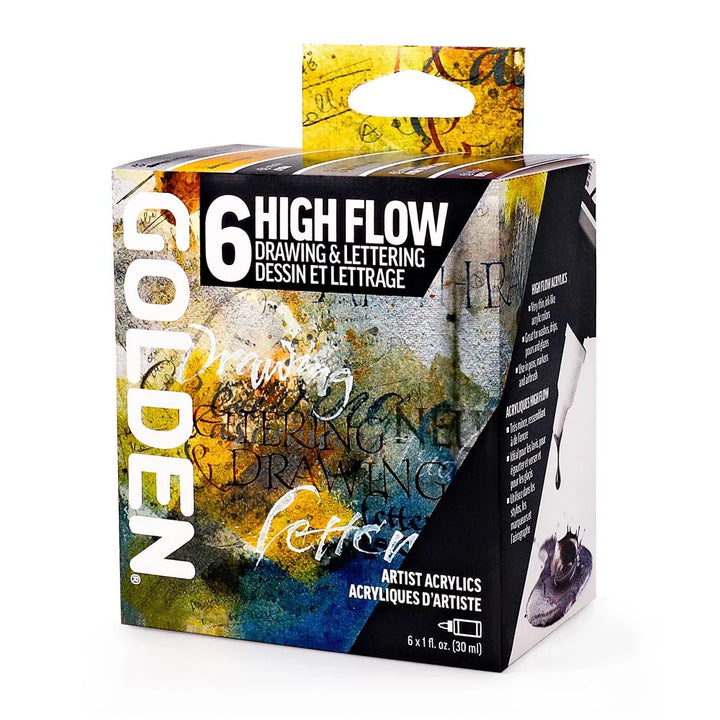GOLDEN HIGH FLOW DRAWING &amp; LETTERING SET
