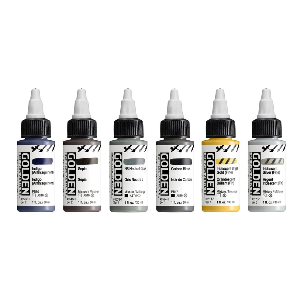 GOLDEN HIGH FLOW DRAWING &amp; LETTERING SET