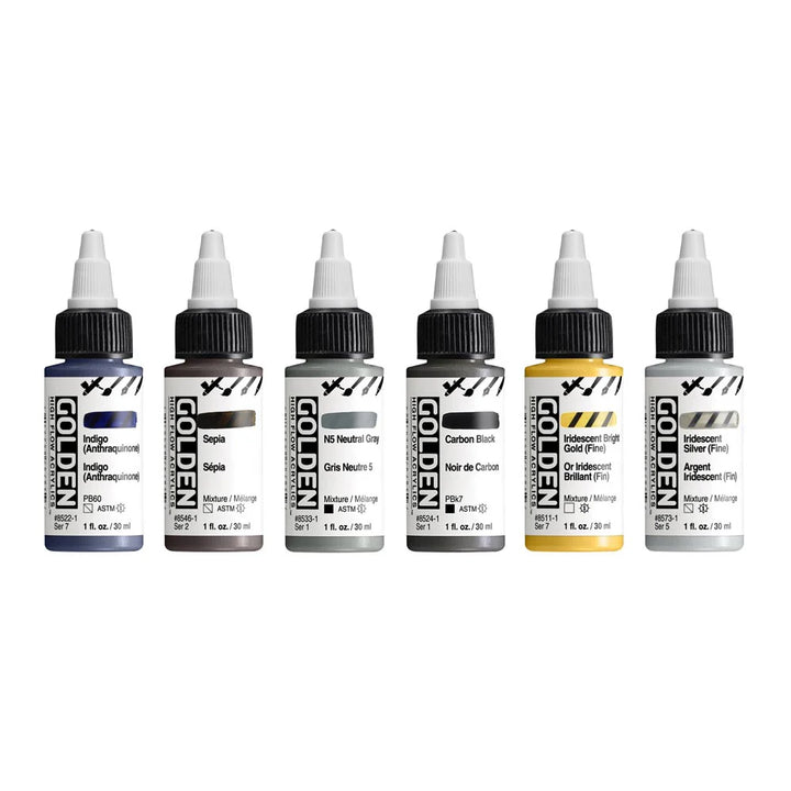 GOLDEN HIGH FLOW DRAWING &amp; LETTERING SET