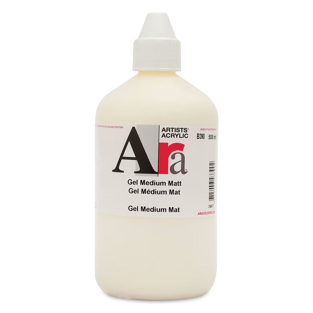 Gel Medium Matt 500ml Ara