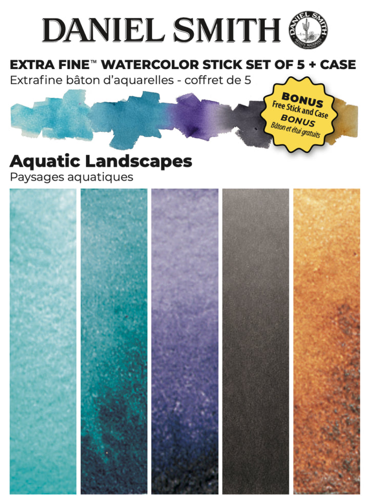 Daniel Smith Aquatic Landscapes W/C Stick set 5