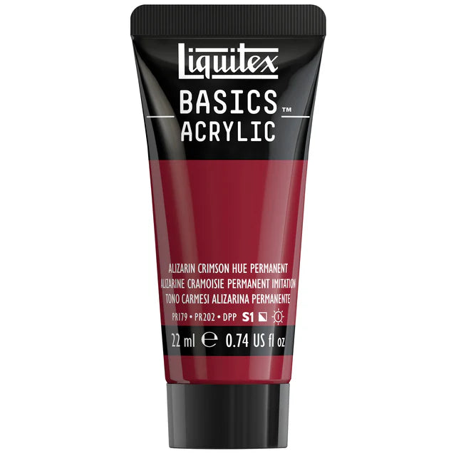 Alizarin Crims Hue Basics Acrylic 118ml