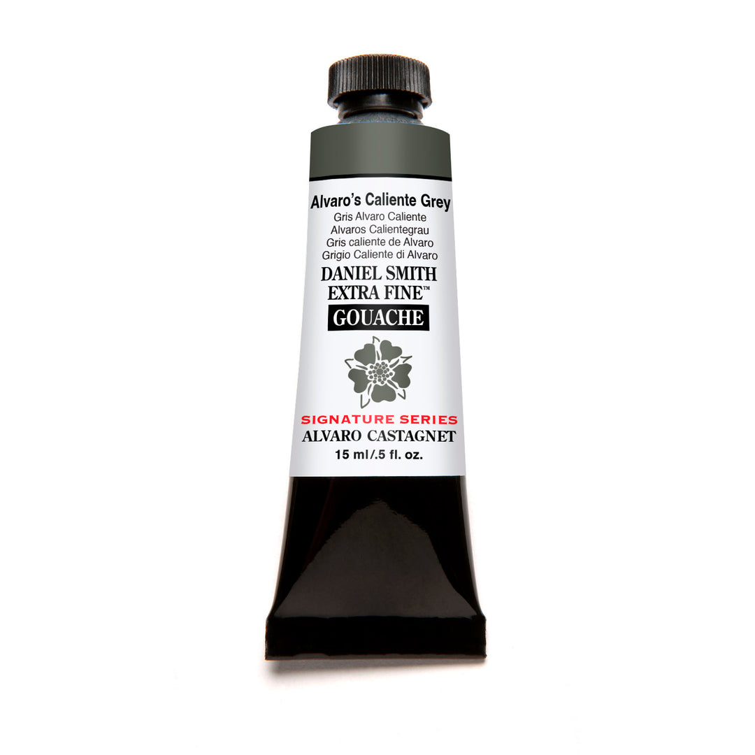 Alvaros Caliente Grey Daniel Smith Gouache 15ml