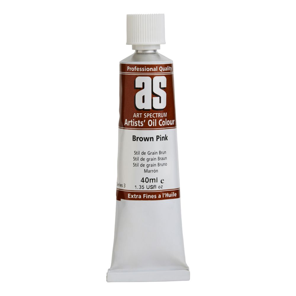 Brown Pink Art Spectrum Oil