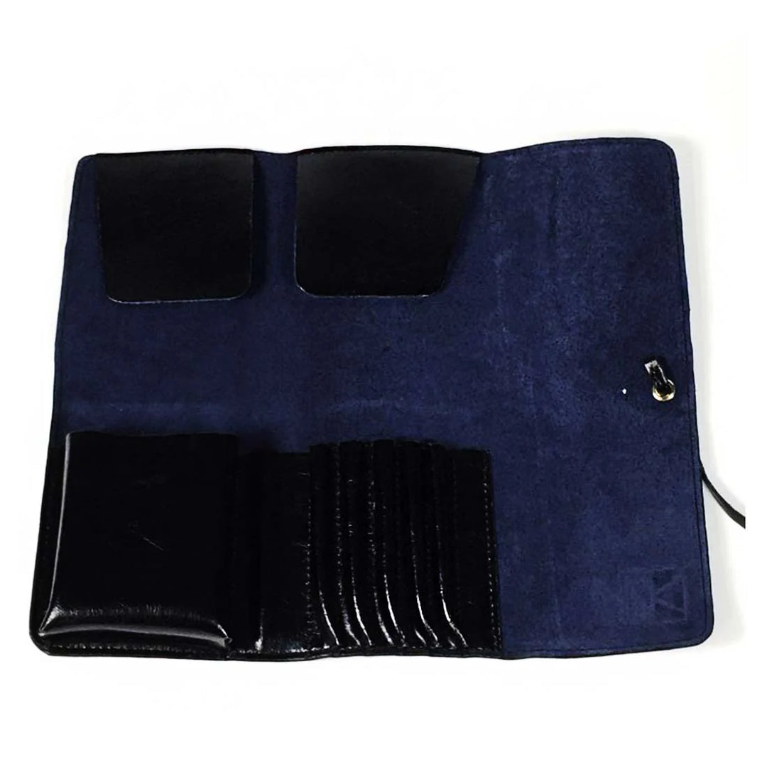 Neef Leather Brush Wallet Black