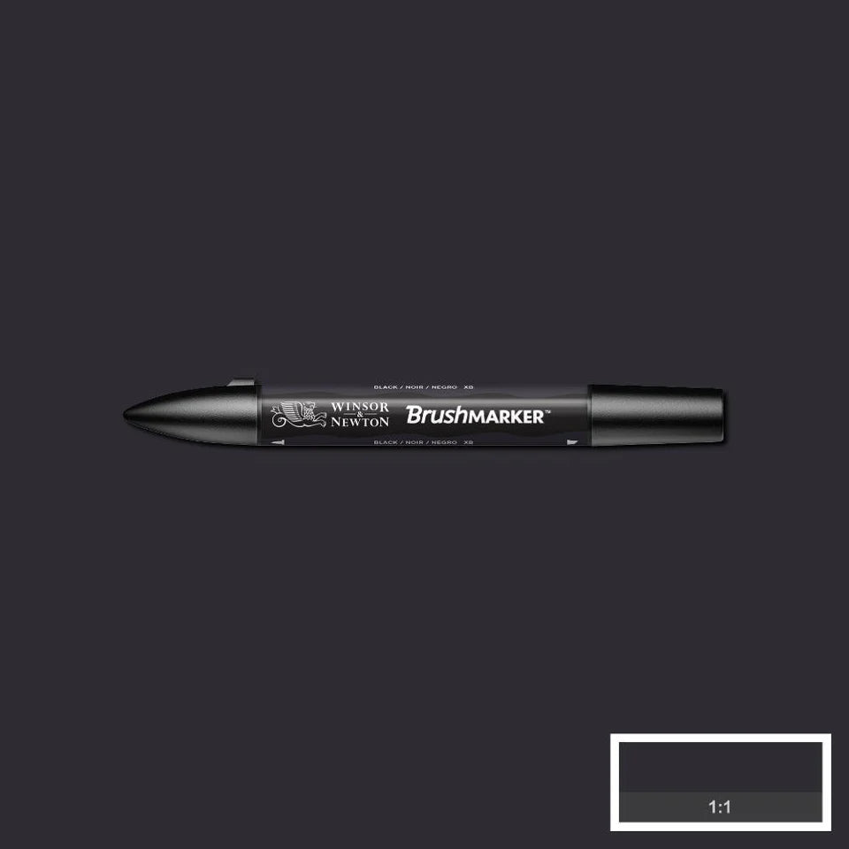 Black (Xb) Winsor Brush Marker