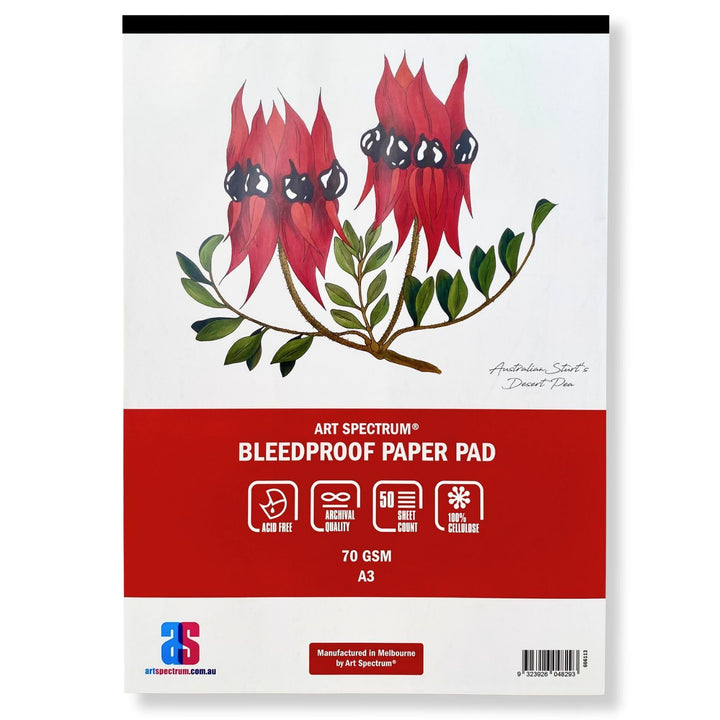 AS BLEED PROOF PAD A3 70gsm - 50 sheets