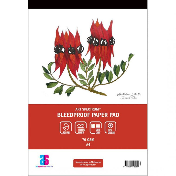 AS BLEED PROOF PAD A4 70gsm - 50 sheets