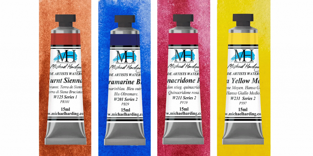 Brienne Brown Intro Set Michael Harding Watercolour 15ml
