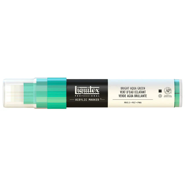 Bright Aqua Green Liquitex Marker Wide 15mm
