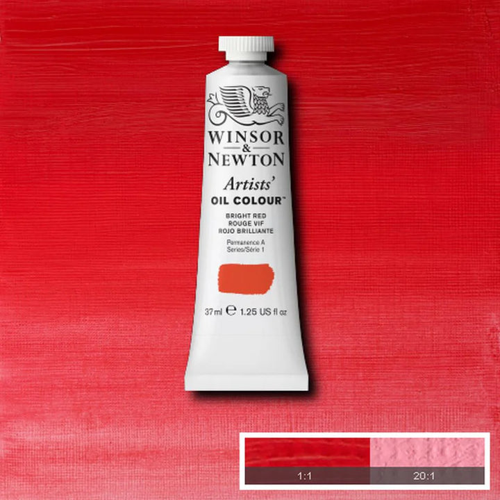 Bright Red Winsor &amp; Newton Aoc 37ml