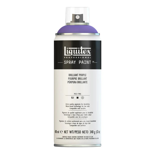 Brilliant Purple Liquitex Spray Paint 400ml Can
