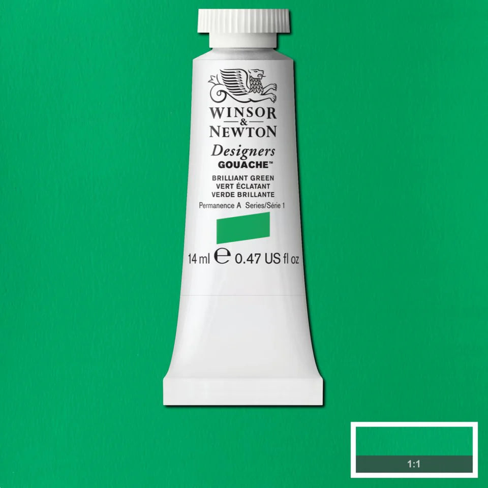 Brilliant Green Gouache WN 14ml