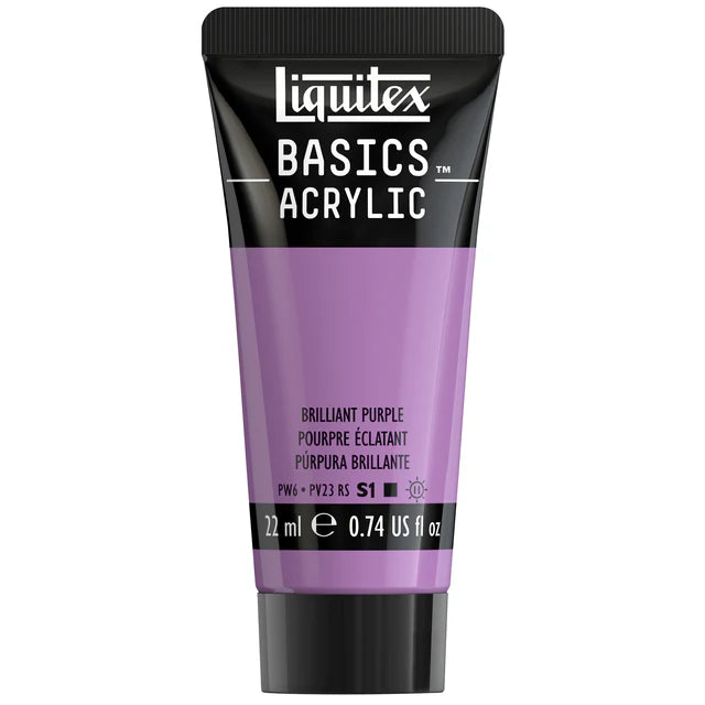Brilliant Purple Basics Acrylic 118ml